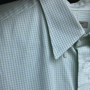 Burberry Dress Shirt - Green Grid